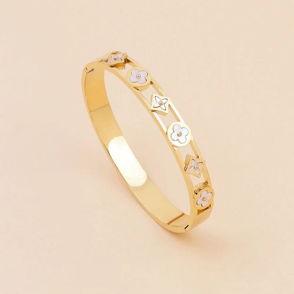 ROUGEMONT Glücks-Armband Titan Gold